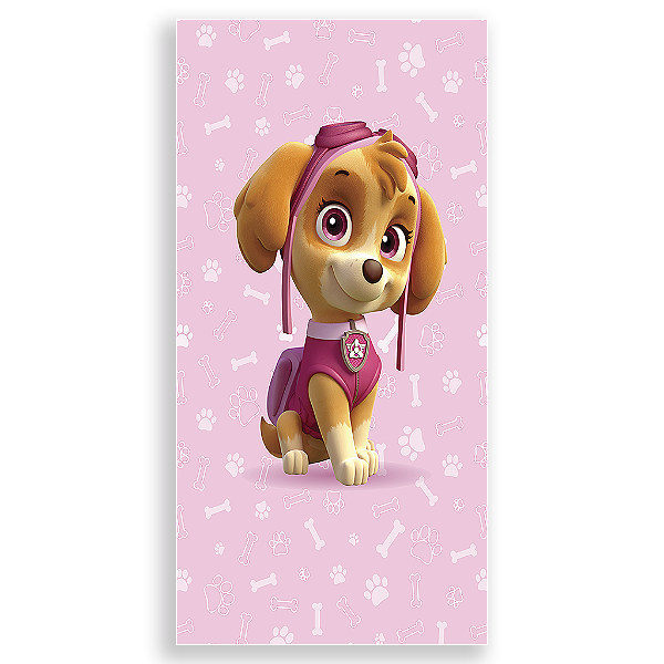 Capa Mini Faixa Lateral Sublimado - Patrulha Canina