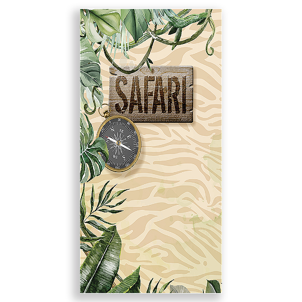 Capa Mini Faixa Lateral Sublimado - Safari Mickey