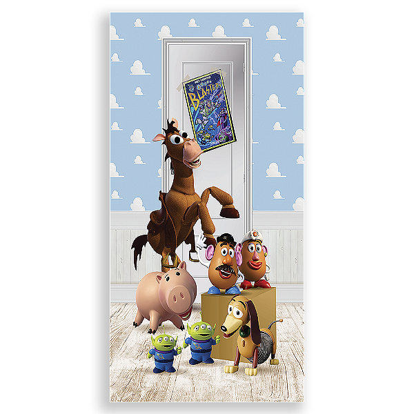 Capa Mini Faixa Lateral Sublimado - Toy Story