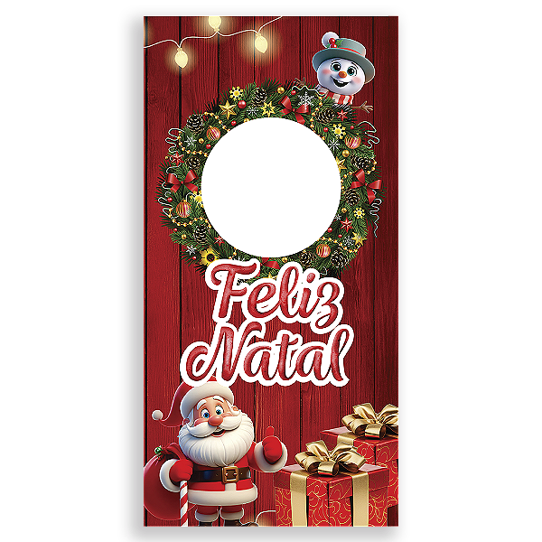 Capa Mini Faixa Lateral Sublimado - Natal