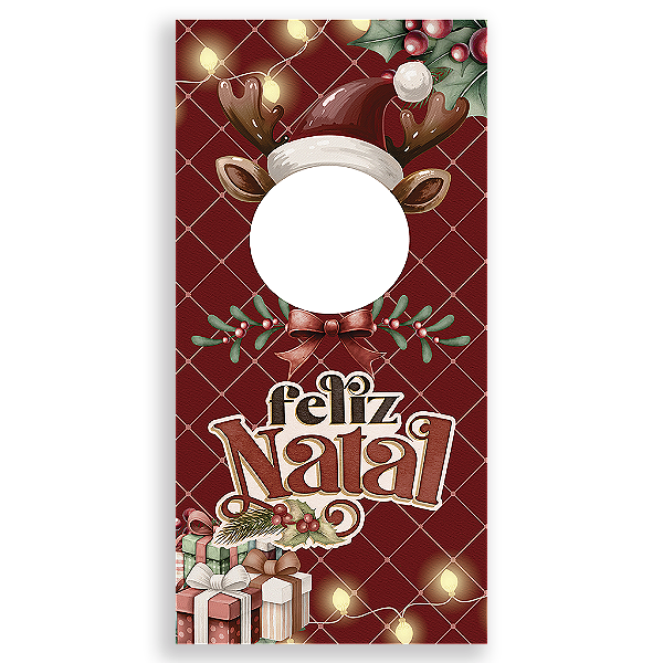 Capa Mini Faixa Lateral Sublimado - Natal