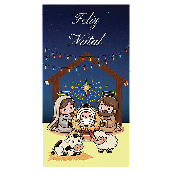Capa Mini Faixa Lateral Sublimado - Natal