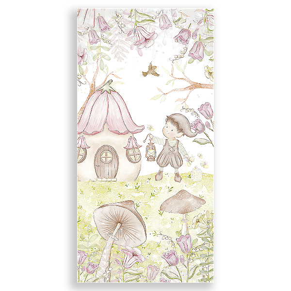 Capa Mini Faixa Lateral Sublimado - Encanto
