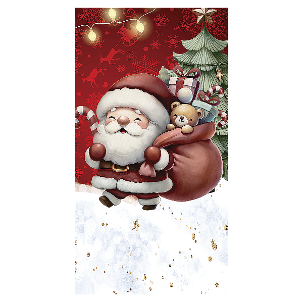 Capa Mini Faixa Lateral Sublimado - Natal