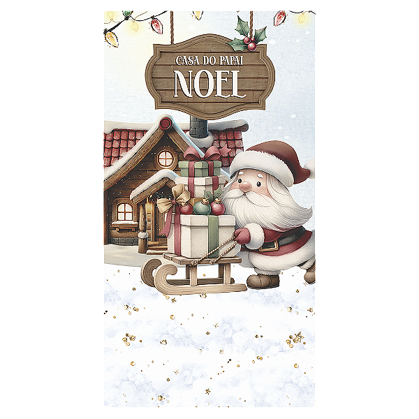 Capa Mini Faixa Lateral Sublimado - Natal