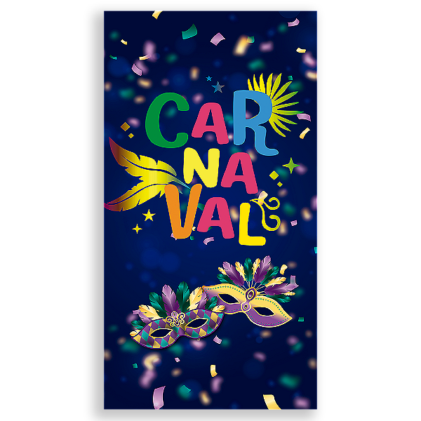 Capa Mini Faixa Lateral Sublimado - Carnaval