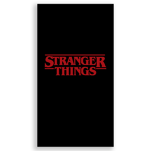 Capa Mini Faixa Lateral Sublimado - Stranger Things