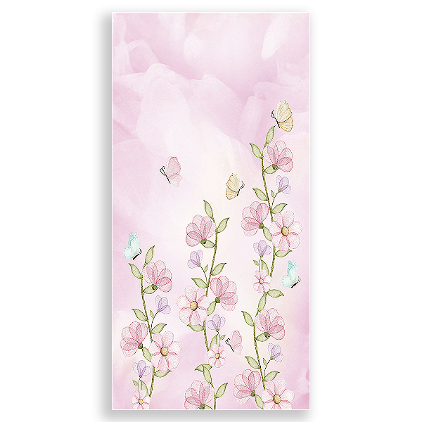 Capa Mini Faixa Lateral Sublimado - Floral