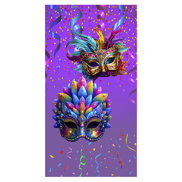 Capa Mini Faixa Lateral Sublimado - Carnaval