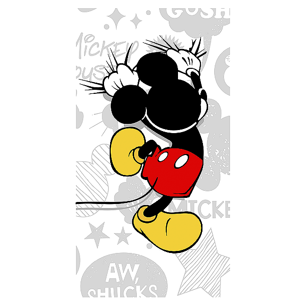 Capa Mini Faixa Lateral Sublimado - Mickey
