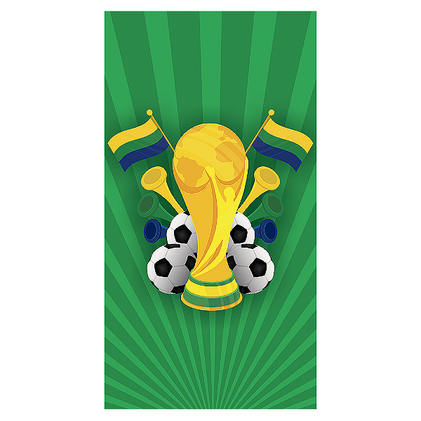 Capa Mini Faixa Lateral Sublimado - Copa Do Mundo Brasil