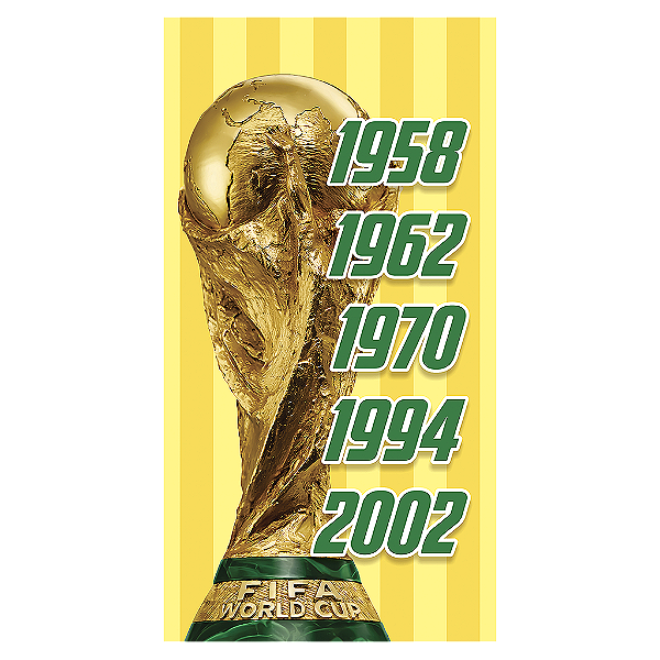 Capa Mini Faixa Lateral Sublimado - Copa Do Mundo Brasil