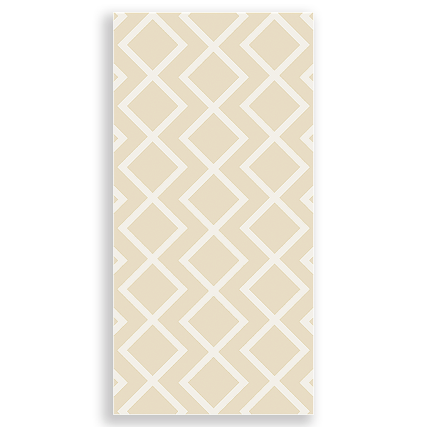 Capa Mini Faixa Lateral Sublimado - Fundo Bege Entrelaços