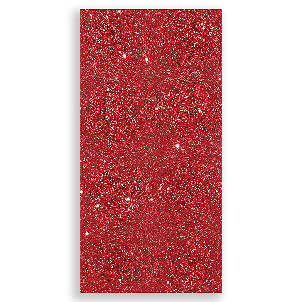 Capa Mini Faixa Lateral Sublimado - Fundo Glitter Vermelho