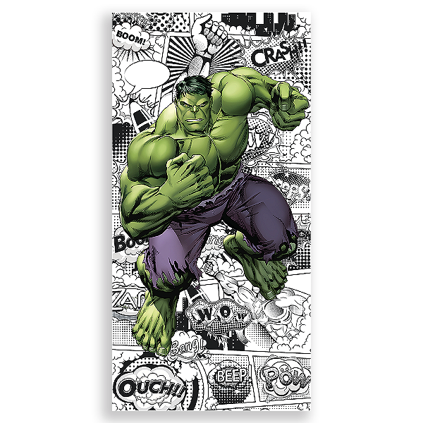Capa Mini Faixa Lateral Sublimado - Herois Hulk