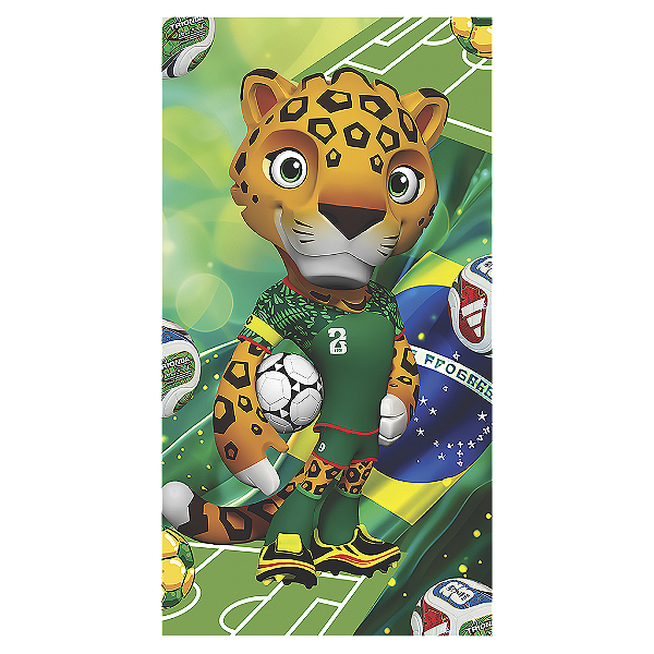 Capa Mini Faixa Lateral Sublimado - Copa Do Mundo