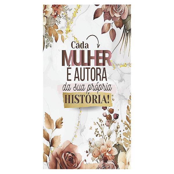 Capa Mini Faixa Lateral Sublimado - Dia Da Mulher