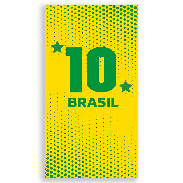Capa Mini Faixa Lateral Sublimado - Copa do Mundo