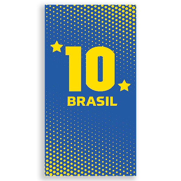 Capa Mini Faixa Lateral Sublimado - Copa do Mundo