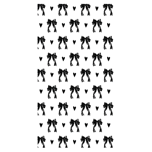 Capa Mini Faixa Lateral Sublimado - Laços Preto