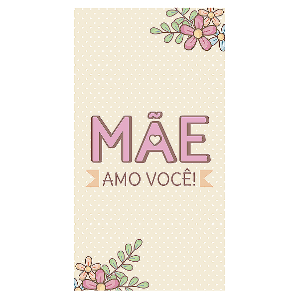 Capa Mini Faixa Lateral Sublimado - Dia das Mães