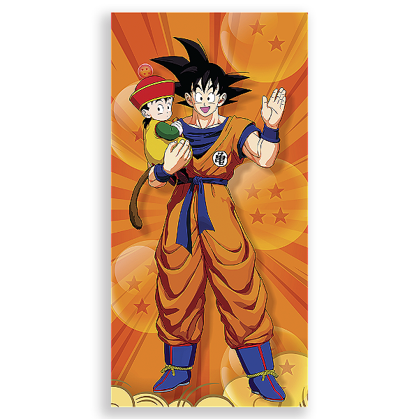 Capa Mini Faixa Lateral Sublimado - Dragon Ball