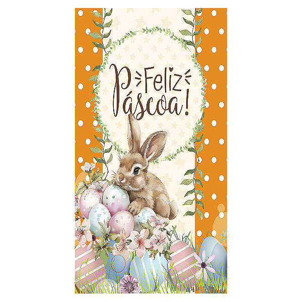 Capa Mini Faixa Lateral Sublimado - Pascoa