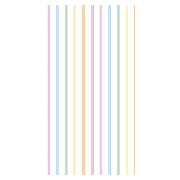 Capa Mini Faixa Lateral Sublimado - Cores Colorido Arco Iris Listras