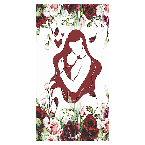 Capa Mini Faixa Lateral Sublimado - Dias das Mães