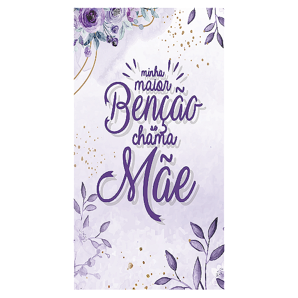 Capa Mini Faixa Lateral Sublimado - Dias das Mães