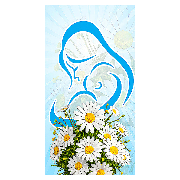 Capa Mini Faixa Lateral Sublimado - Dia Das Mães