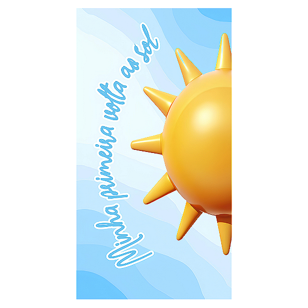 Capa Mini Faixa Lateral Sublimado - Volta Ao Sol
