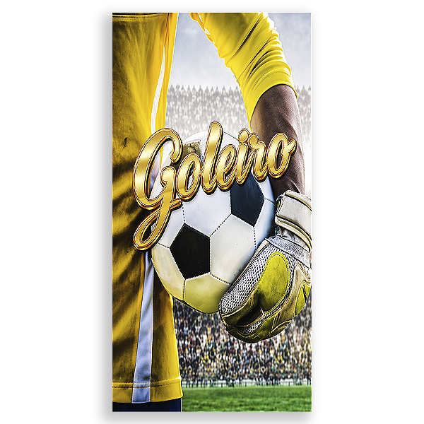Capa Mini Faixa Lateral Sublimado - Futebol Goleiro