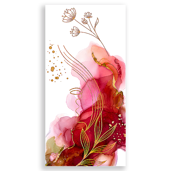 Capa Mini Faixa Lateral Sublimado - Gratidão Floral
