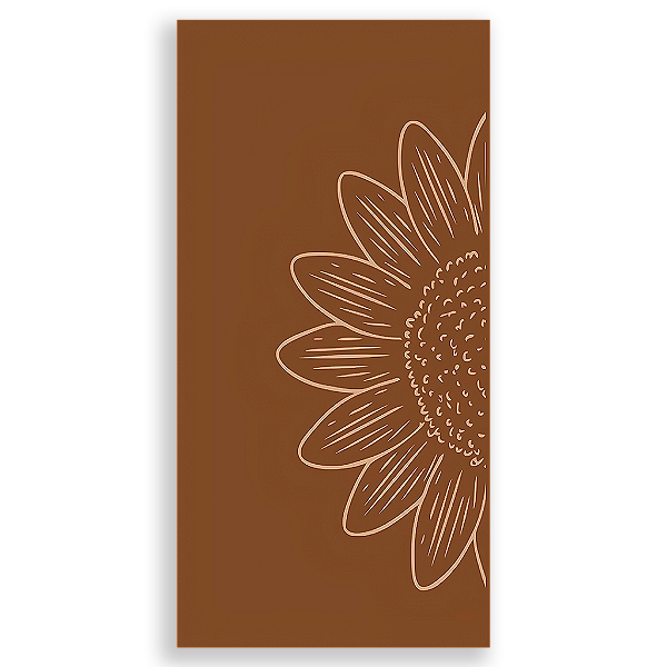 Capa Mini Faixa Lateral Sublimado - Gratidão Floral