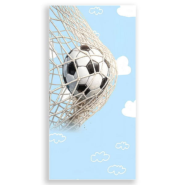 Capa Mini Faixa Lateral Sublimado - Ursinho Baby Futebol