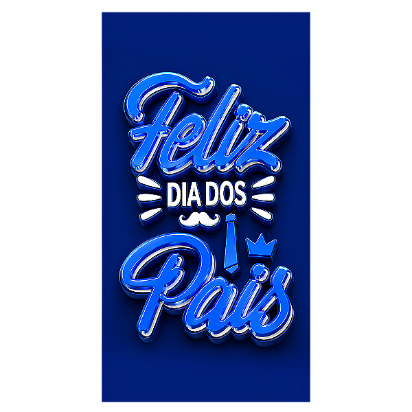 Capa Mini Faixa Lateral Sublimado - Dia dos Pais