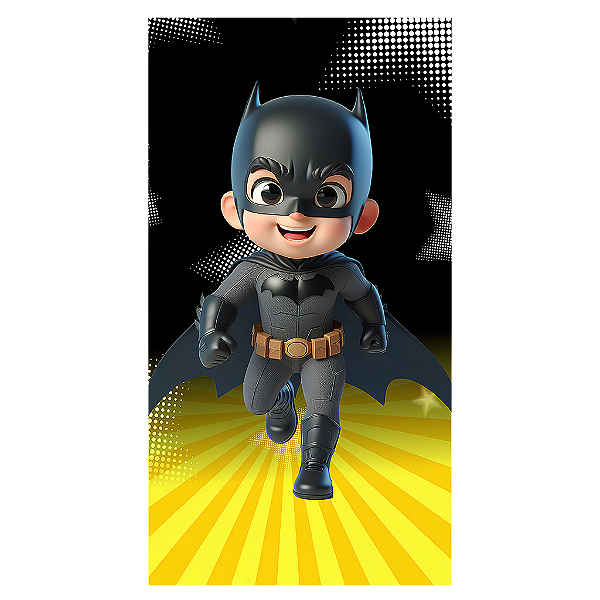 Capa Mini Faixa Lateral Sublimado - Herois Batman