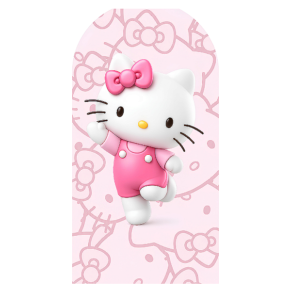 Capa Mini Faixa Lateral Sublimado - Hello Kitty
