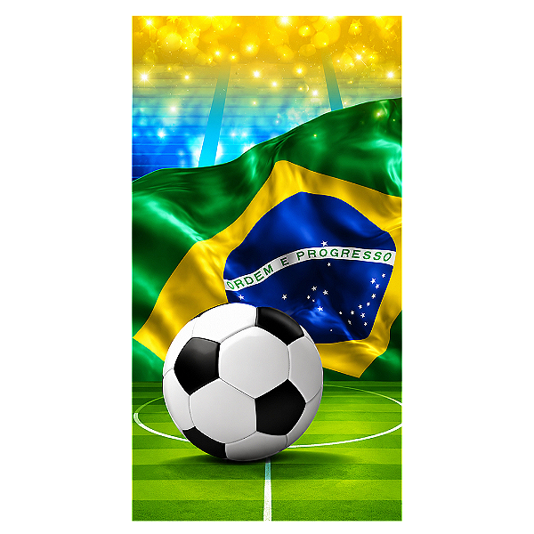 Capa Mini Faixa Lateral Sublimado - Brasil Copa do Mundo
