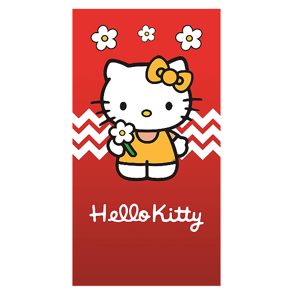 Capa Faixa Lateral Sublimado - Hello Kitty