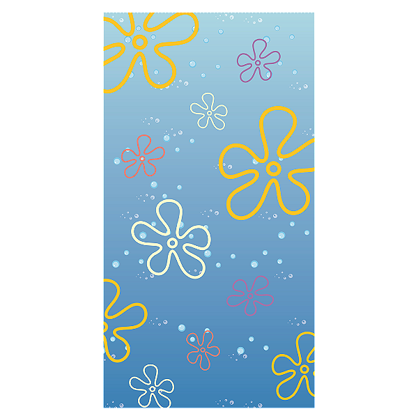 Capa Faixa Lateral Sublimado - Bob Esponja 2