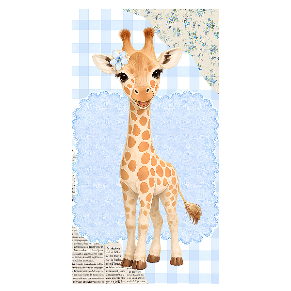 Capa Faixa Lateral Sublimado - Girafa