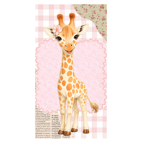 Capa Faixa Lateral Sublimado - Girafa