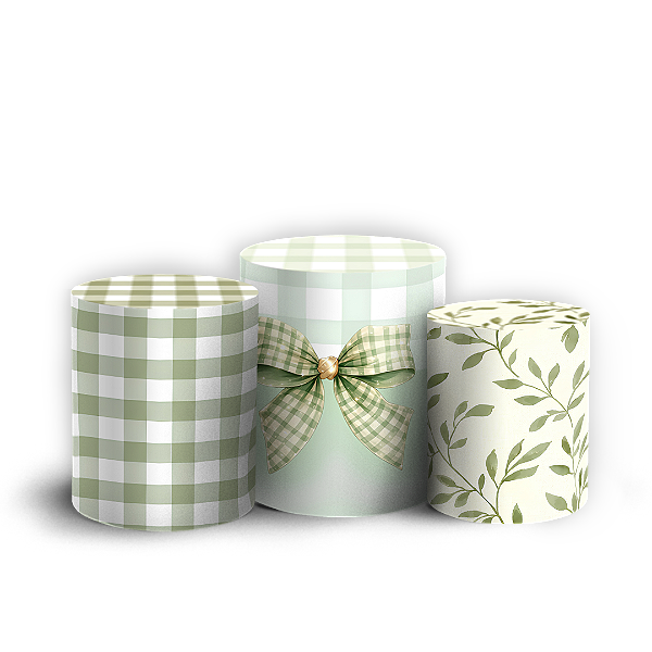 Capas Trio Cilindro Sublimado Veste Fácil - Ganso