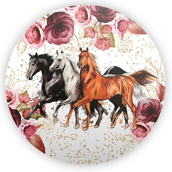 Capa Mini Painel Sublimado - Cavalo