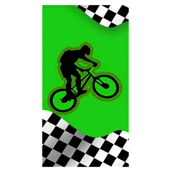 Capa Mini Faixa Lateral Sublimado - Bicicleta Bike