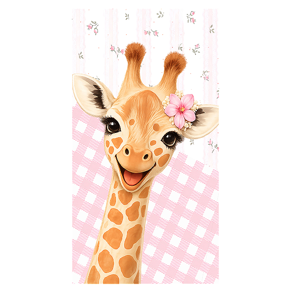 Capa Mini Faixa Lateral Sublimado - Girafa