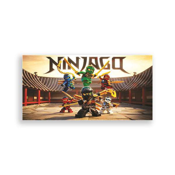 Capa Painel Retangular Sublimado - Lego Ninjago