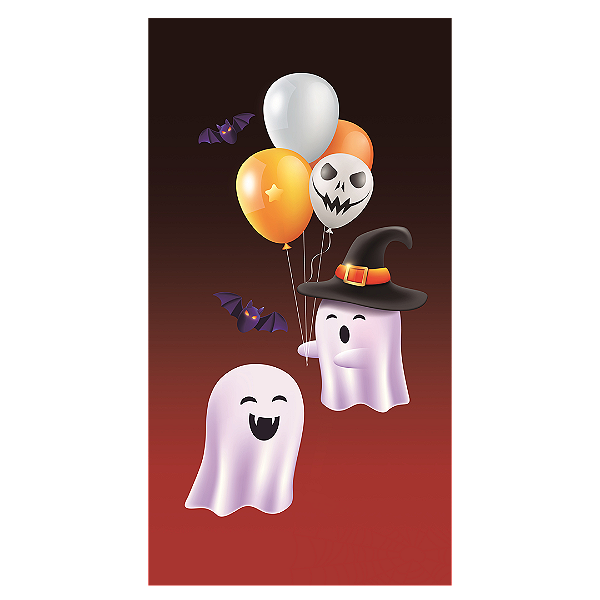 Capa Mini Faixa Lateral Sublimado - Halloween